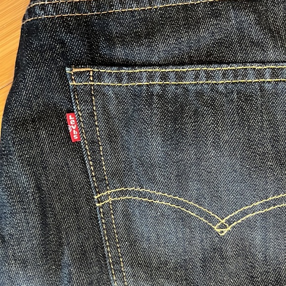 NWOT Levi’s 505 dark wash jeans. Size 36x34. - Picture 3 of 8